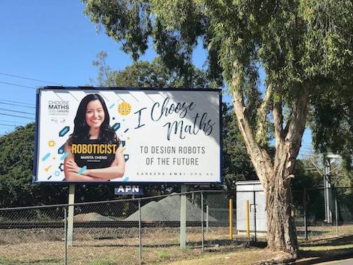 Choose Maths Billboard Brisbane